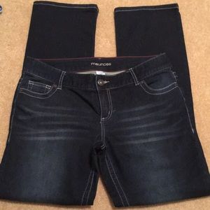 EUC Maurices ladies jeggings, size large, short